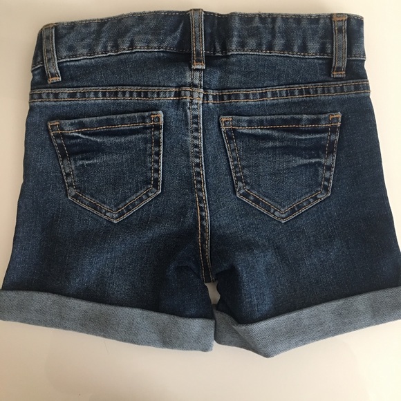Gap Factory Kids Blue Denim Midi Shorts size 5 - Picture 4 of 7